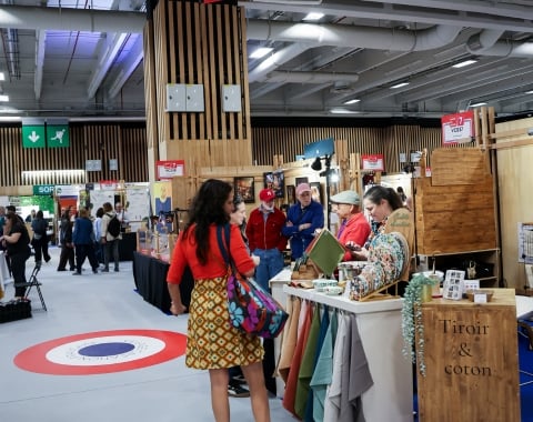 Stand Made in Paris avec des créateurs et artisans exposants