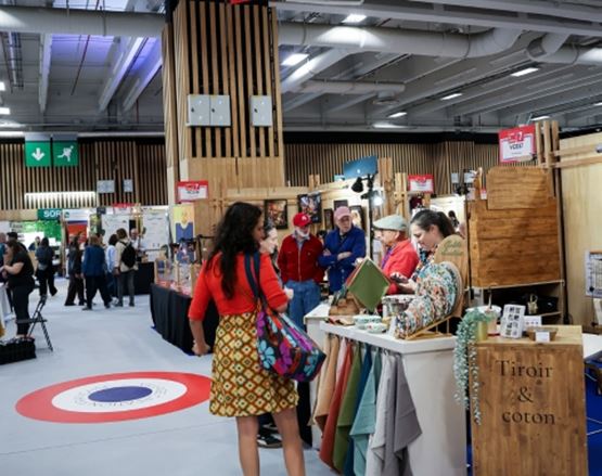 Stand Made in Paris avec des créateurs et artisans exposants