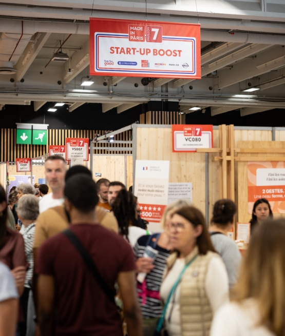 Espace Start-up Boost de Made in Paris à Foire de Paris
