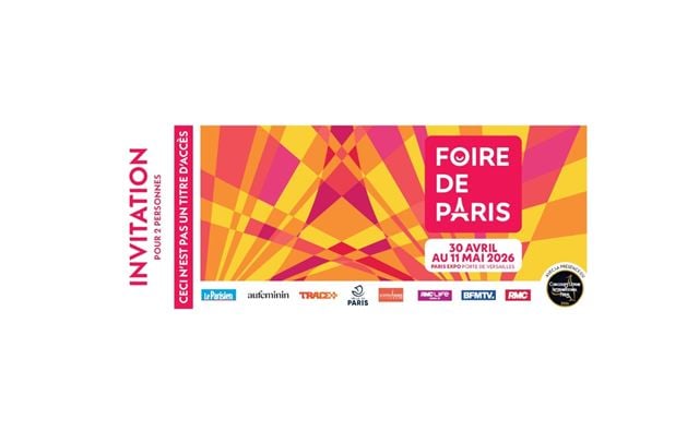 billet invitation foire de paris
