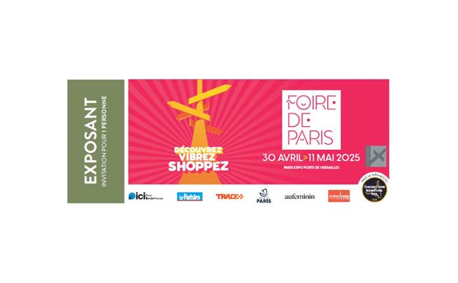 e-carte d'invitation à Foire de Paris