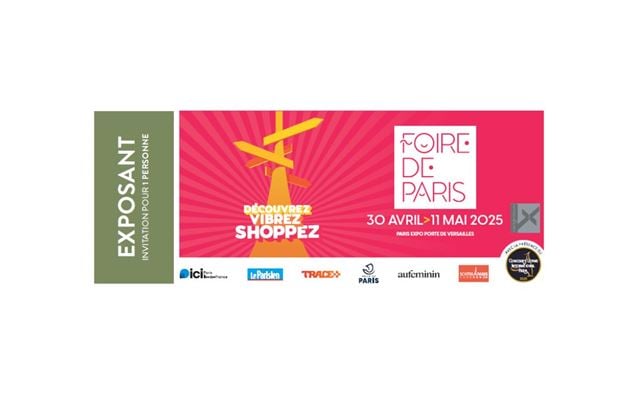 e-carte d'invitation à Foire de Paris
