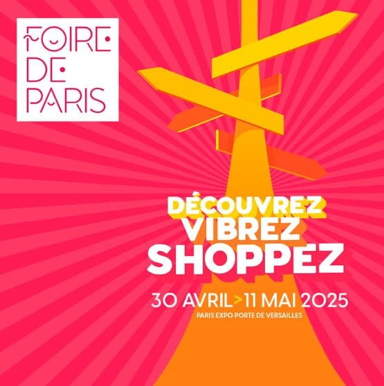 Visuel du média kit de Foire de Paris
